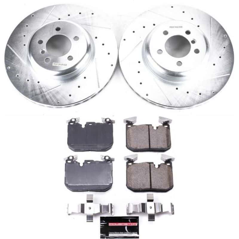 PowerStop — Power Stop 12-15 BMW 335i Front Z23 Evolution Sport Brake Kit - view 1