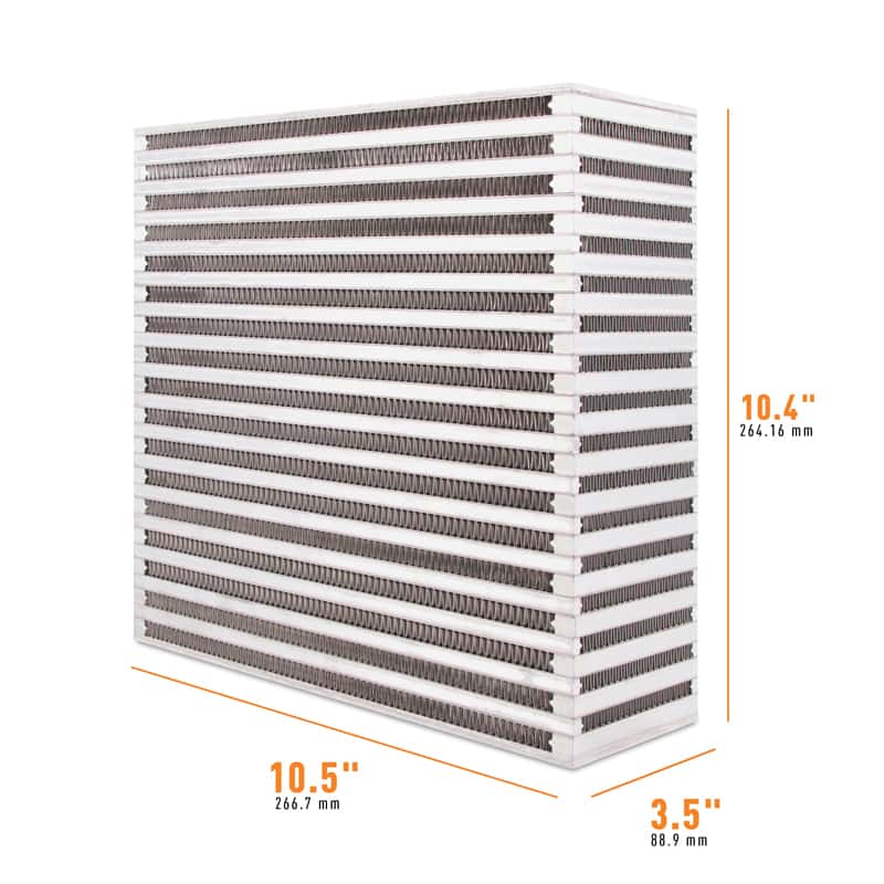 Mishimoto — Mishimoto Universal Air-to-Air Intercooler Core - 10.5in / 10.4in / 3.5in - view 1