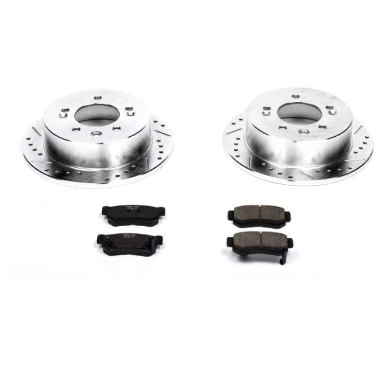 PowerStop — Power Stop 07-10 Hyundai Elantra Rear Z23 Evolution Sport Brake Kit - view 1