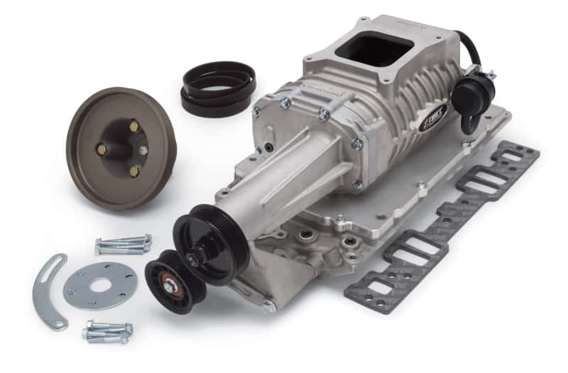 Edelbrock — Edelbrock E-Force 122 Supercharger 57-86 Small-Block Chevrolet w/ Conventional Cylinder Heads
SUPERCHARGER - view 2
