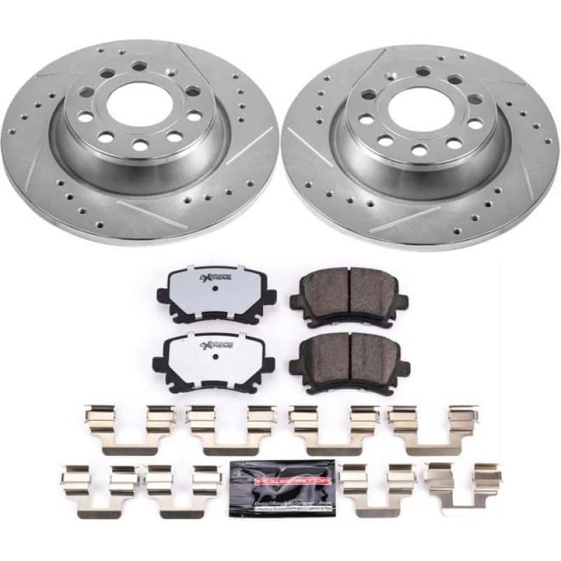 PowerStop — Power Stop 2013 Audi A3 Rear Z26 Street Warrior Brake Kit - view 1