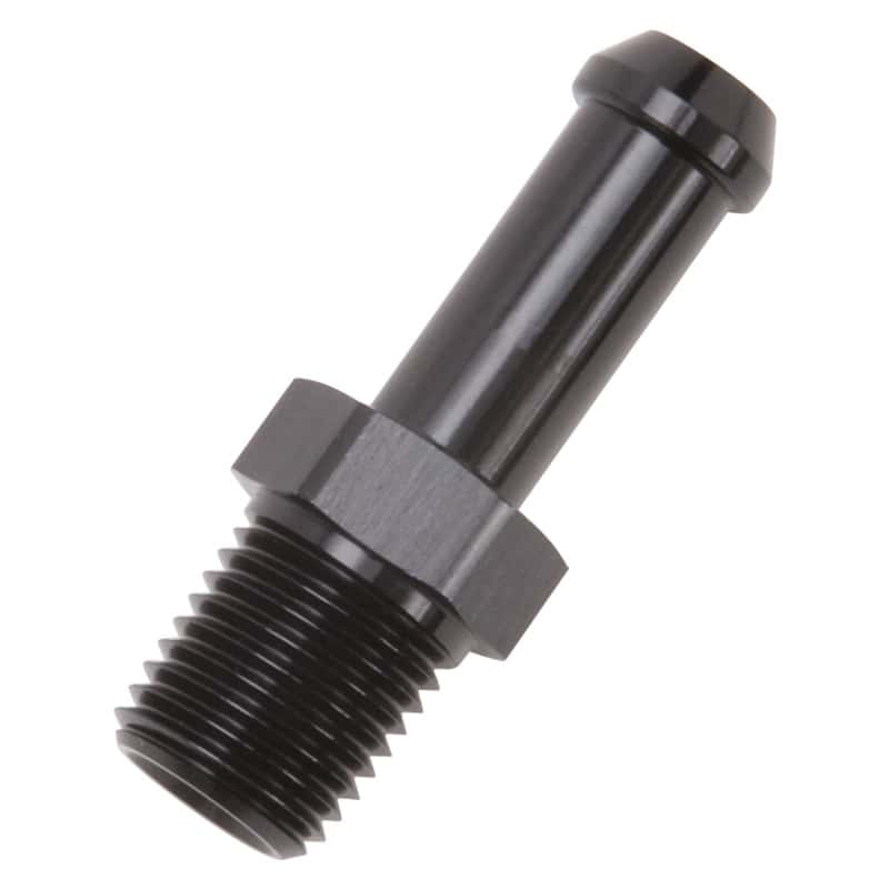 Edelbrock — Edelbrock Hose End Straight 1/4In NPT to 3/8In Barb Black Anodize
KIT PARTS - view 3