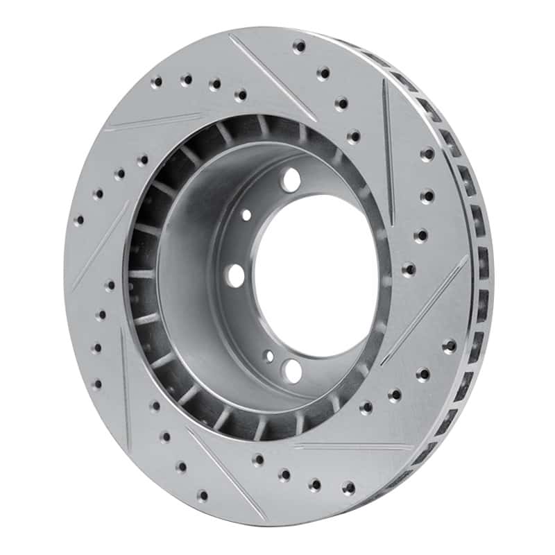 R1 Concepts — R1 89-97 Porsche 911 Front Left Drilled & Slotted Silver Brake Rotor
R1 Brake Rotor Drill - view 4
