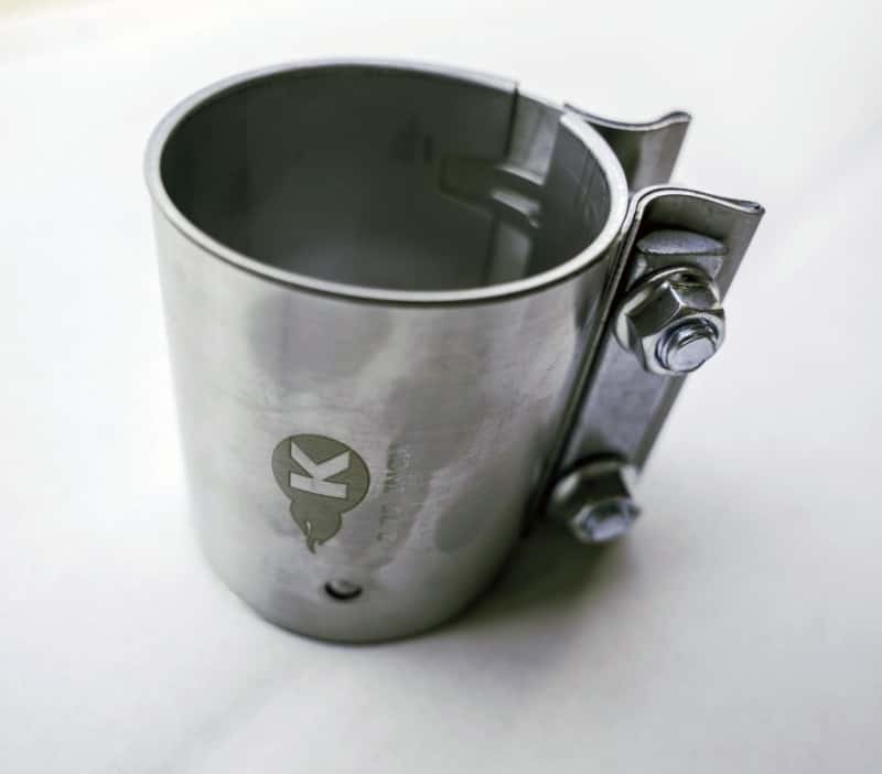 Kooks Headers — Kooks 2-3/4in Stainless Steel 2-Bolt Band Clamp for Butt Joint Connections
2-3/4in. Band Clamp
2-3/4" Band Clamp - view 3