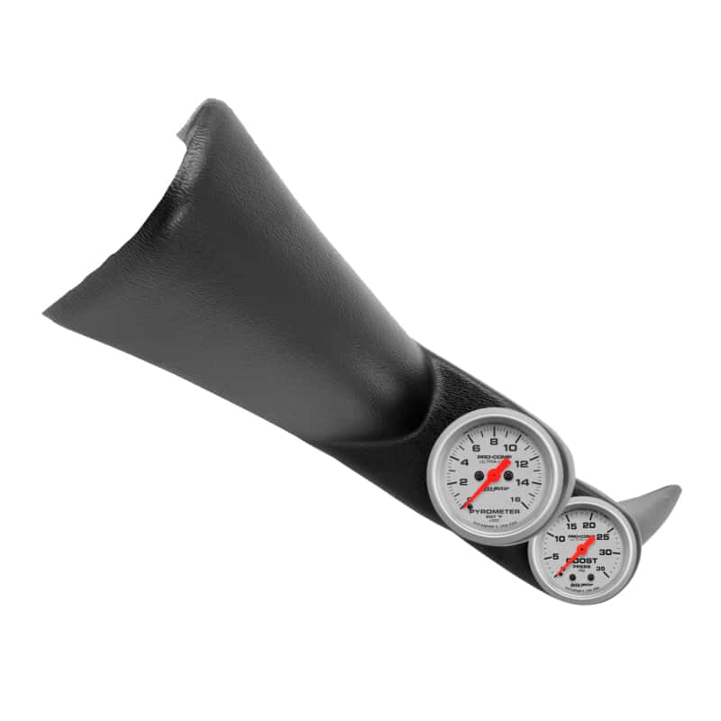 AutoMeter — Autometer 00-06 Chevy Duramax/Silverado Black Dual Pillar Ultra-Lite Gauge Kit
CHEVY DURAMAX, 01-03 - view 2