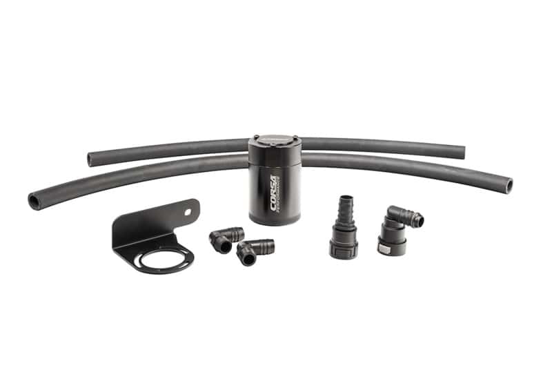 CORSA Performance — Corsa 2015-2025 Ford F-150 5.0L V8 (Auto) Aluminum Oil Catch Can w/Mounting Bracket
Accessory - view 2