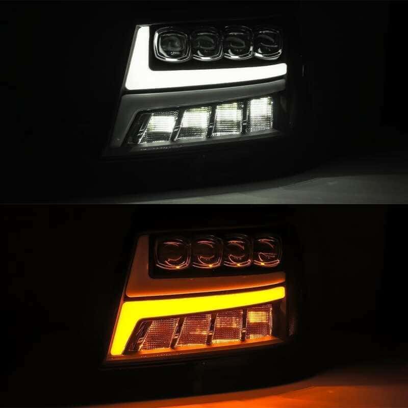 AlphaRex — AlphaRex 07-13 Toyota Tundra / 08-17 Sequoia PRO-Series Projector Headlights Chrome w/Seq. Sig. + DR
Projector Headlights - view 4