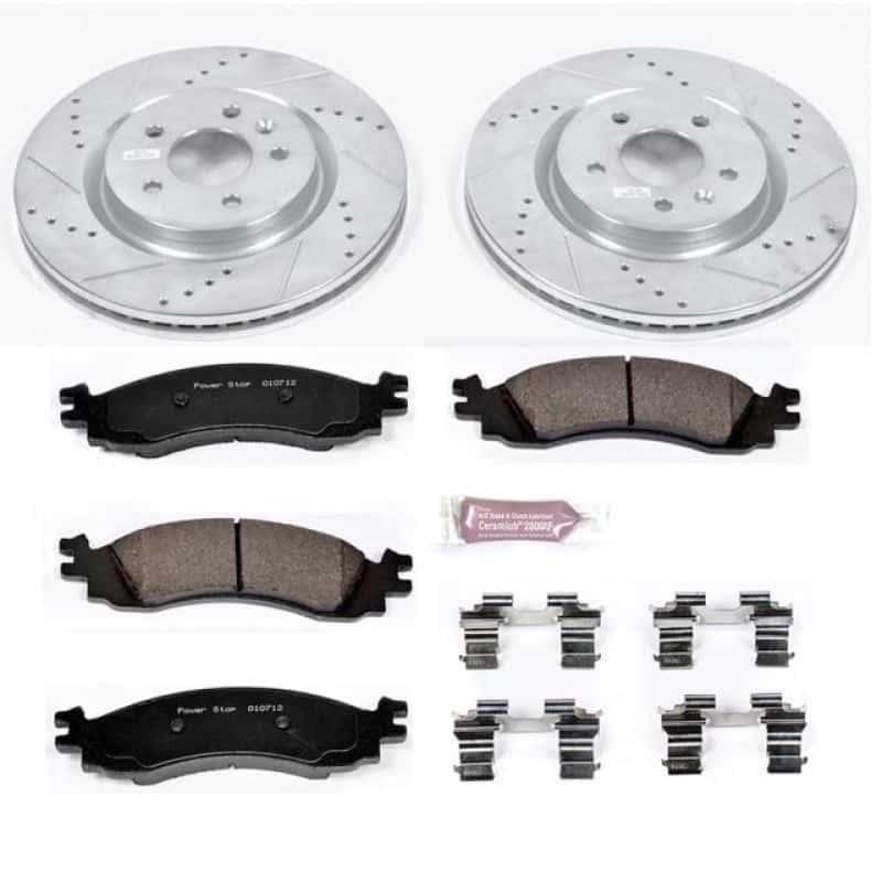 PowerStop — Power Stop 11-12 Ford Taurus Front Z23 Evolution Sport Brake Kit - view 1