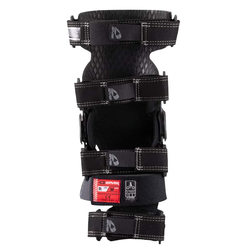 EVS — EVS Axis Sport Knee Brace Black/Black/Grey - Medium/Right - view 3