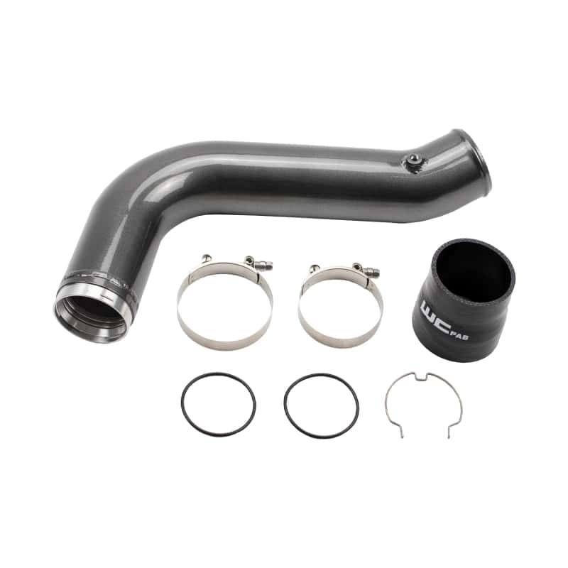 Wehrli — Wehrli 17-19 Chevrolet 6.6L L5P Duramax Passenger Side 3.5in Intercooler Pipe - Brizzle Blue
PIC Pipe 17-19 BRZ - view 2