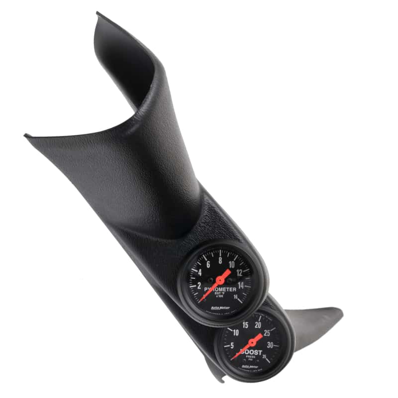 AutoMeter — Autometer 01-06 Chevy Silverado 2500 HD A-Pillar Dual Z-Series Gauge Kit Pyrometer / Boost
GM DSL DUAL GA KIT - view 1