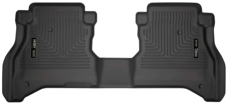 Husky Liners — Husky Liners 20-21 Jeep Gladiator Crew Cab WeatherBeater 2nd Seat Black Floor Liners - view 1