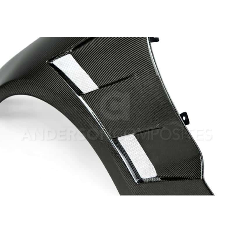 Anderson Composites — Anderson Composites 15-16 Ford Mustang Type-AT Fenders (0.4in Wider) - view 5