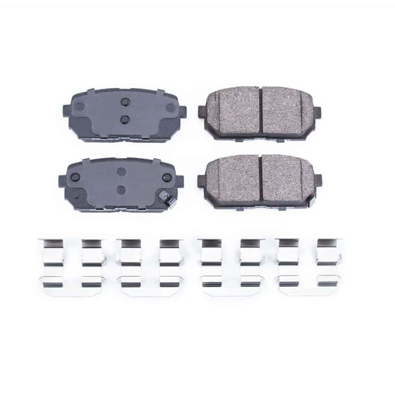PowerStop — Power Stop 07-12 Kia Rondo Rear Z17 Evolution Ceramic Brake Pads w/Hardware
Z17 Brake Pads - view 1