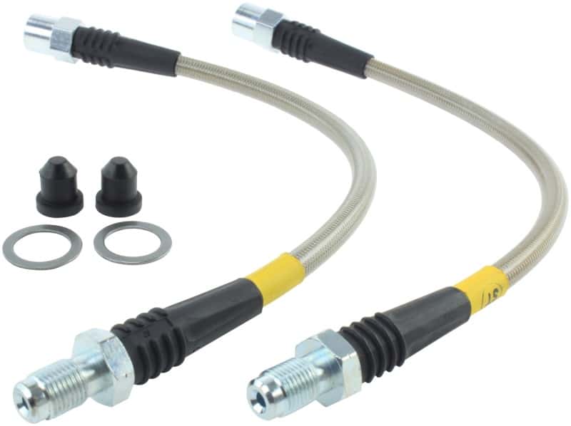 Stoptech — StopTech 12-13 BMW 335i SS Rear Brake Lines
SS Brake Lines - view 2