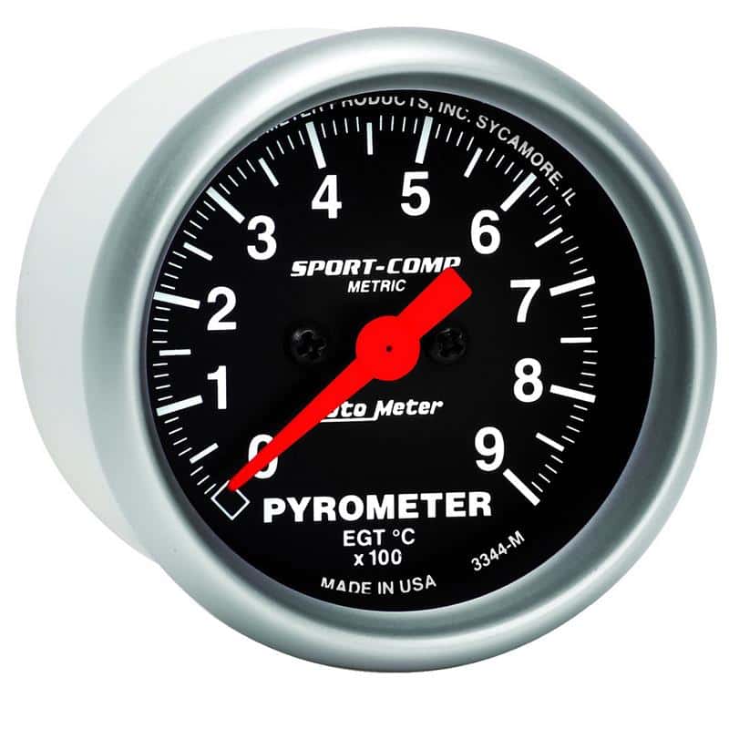 AutoMeter — Autometer Sport-Comp 52.4mm 0-900 Deg C Electronic Pyrometer Gauge
2" E.G.T. KIT, 0-900 - view 4