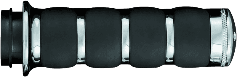 Kuryakyn — Kuryakyn ISO Grips Without Throttle Boss Throttle-By-Wire Chrome - view 1