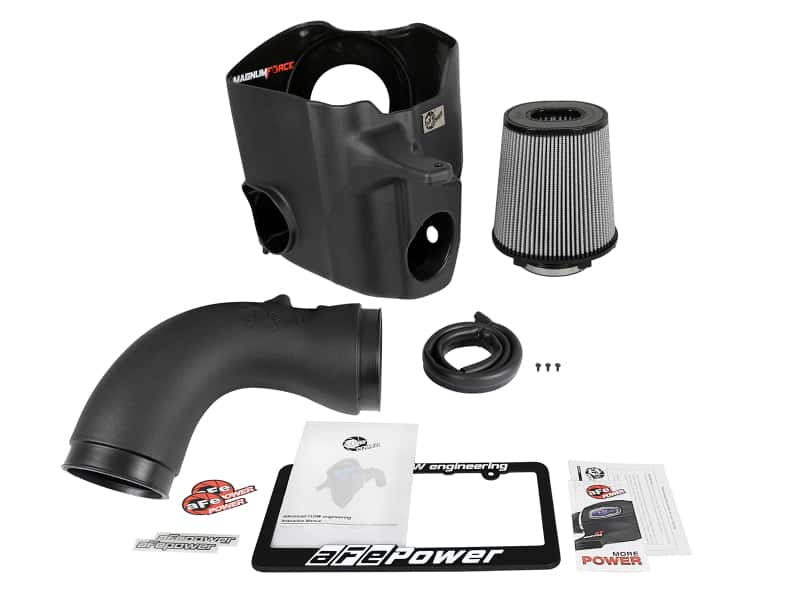 aFe — aFe 13-18 Dodge L6 6.7L Diesel Trucks MagnumFORCE Stage-2 Intake PRO Dry S Filter
Magnum FORCE Intake - view 6