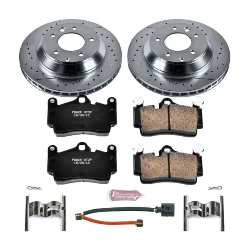 PowerStop — Power Stop 07-15 Audi Q7 Rear Z23 Evolution Sport Brake Kit - view 1