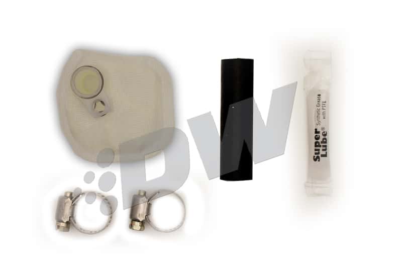 DeatschWerks — DeatschWerks 05-10 Ford Mustang V6/V8 DW300M Fuel Pump Set Up Kit - view 1