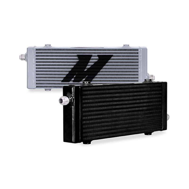 Mishimoto — Mishimoto Universal Medium Bar and Plate Cross Flow Black Oil Cooler - view 3