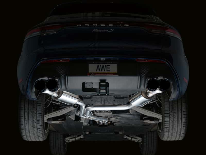 AWE Tuning — AWE Tuning 19-21 Porsche Macan 3.0T/2.9TT Touring Edition Catback Exhaust w/ Diamond Black Tips
Touring Catback - view 9