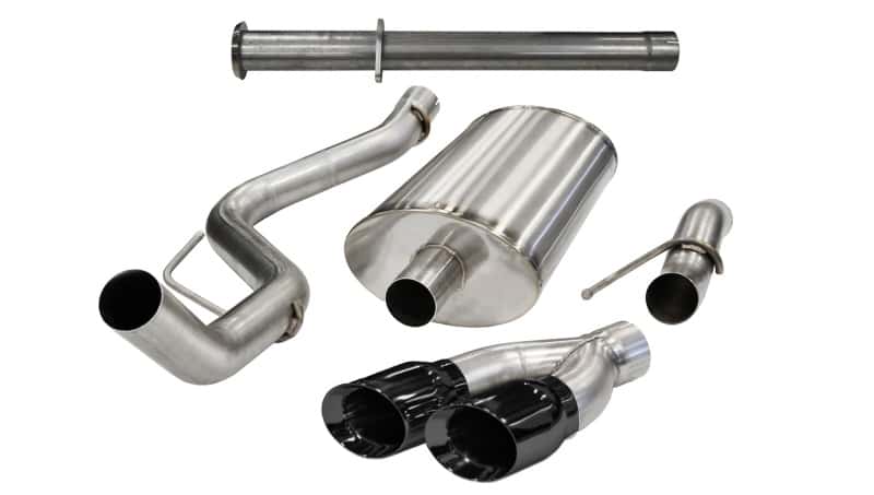 CORSA Performance — Corsa 2011-2014 Ford F-150 Raptor 6.2L V8 145in Wheelbase Black Xtreme Cat-Back Exhaust
Exhaust - view 5