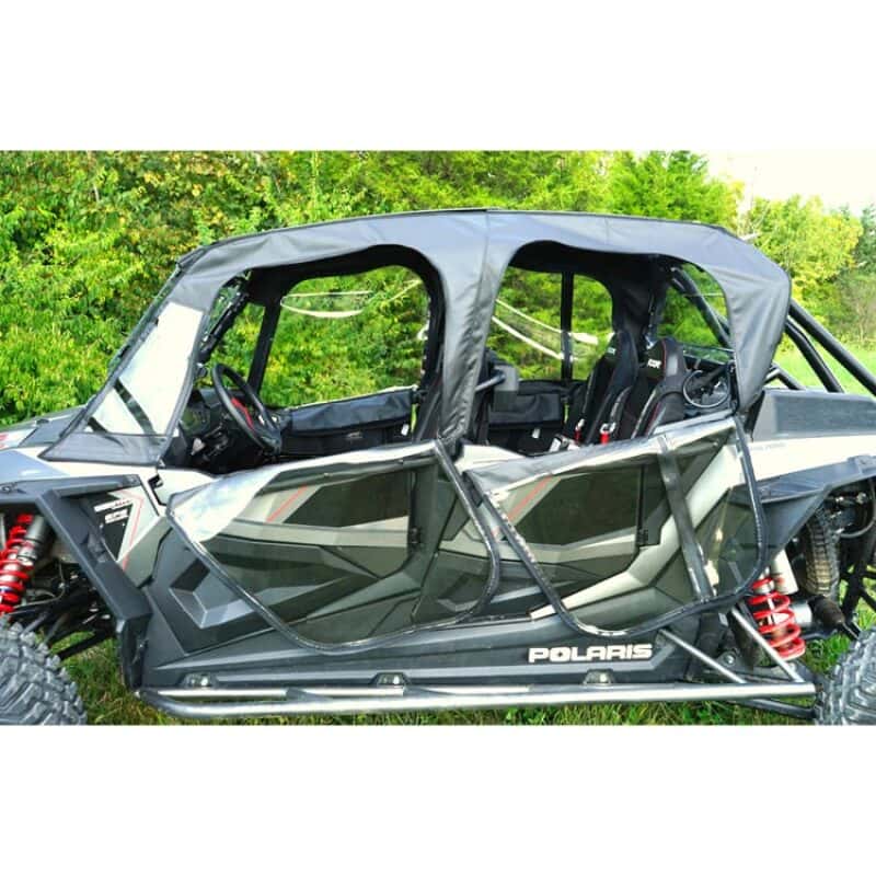 Seizmik — Seizmik 19-21 Polaris RZR Turbo S/ XP 4 Soft Doors w/ Zippers Kit - view 2