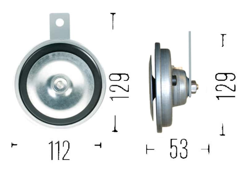 Hella — Hella Horn Disc 24V 335Hz Ltone (B36) - view 9