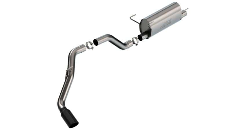 Borla — Borla 19-22 RAM 2500 6.4L V8 AT 2/4WD S-TYPE Cat Back Black Chrome Tips
Cat-Back System - view 1