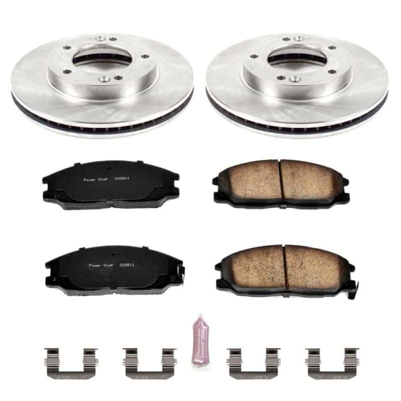PowerStop — Power Stop 03-06 Kia Sorento Front Autospecialty Brake Kit - view 1