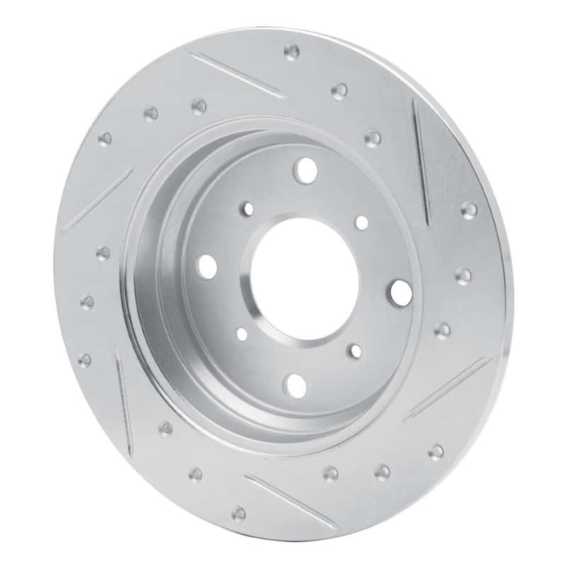 R1 Concepts — R1 86-96 Acura Legend Rear Left Drilled & Slotted Silver Brake Rotor
R1 Brake Rotor Drill - view 4