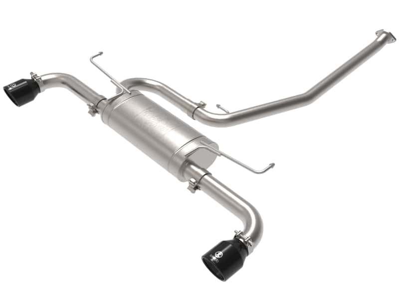 aFe — aFe POWER Takeda 19-21 Toyota RAV4 L4-2.5L 304SS CB Exhaust w/ Black Tips
Cat-Back Exhaust - view 1
