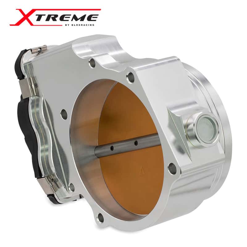 BLOX Racing — BLOX Racing 2015+ Dodge Hellcat / Jeep Trackhawk 6.2L 105mm Electronic Billet Throttle Body - Silver - view 4