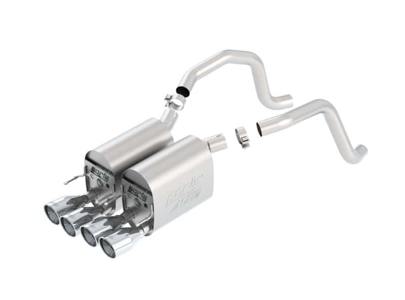 Borla — Borla 05-08 Chevrolet Corvette Coupe/Conv 6.0L/6.2L 8cyl Aggressive ATAK Exhaust (rear section only)
Axle-Back System
ExhstSysKt - view 1