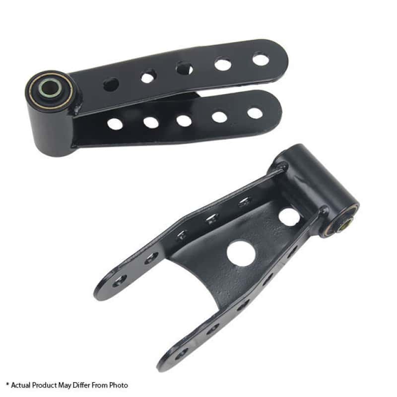 Belltech — Belltech SHACKLE KIT 2019+ SIlverado / Sierra 2WD/4WD 2in Drop
SHACKLE KIT - view 2