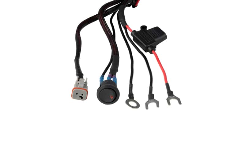 Diode Dynamics — Diode Dynamics Stage Series Rock Light RGBW DT Wiring Harness - view 2