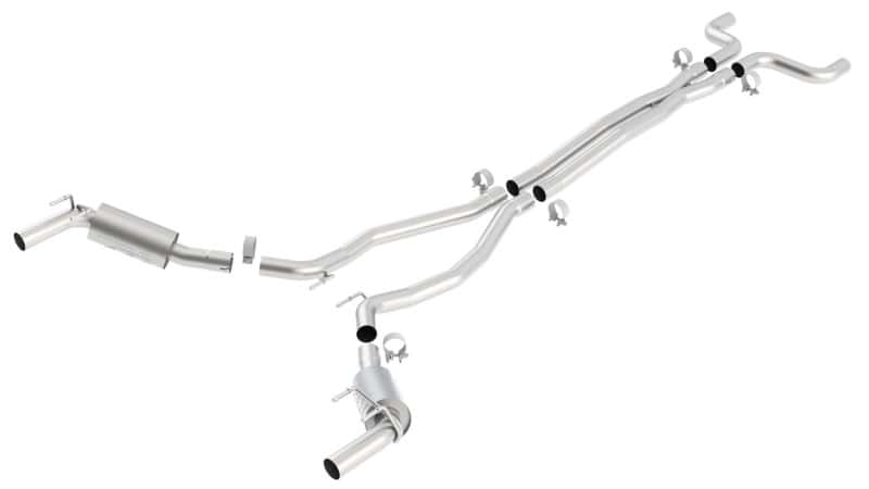 Borla — Borla 10-13 Chevy Camaro SS 6.2L V8 ATAK Catback Exhaust Incl. X Pipe works w/GFX Package
Cat-Back System
ExhstSysKt - view 3