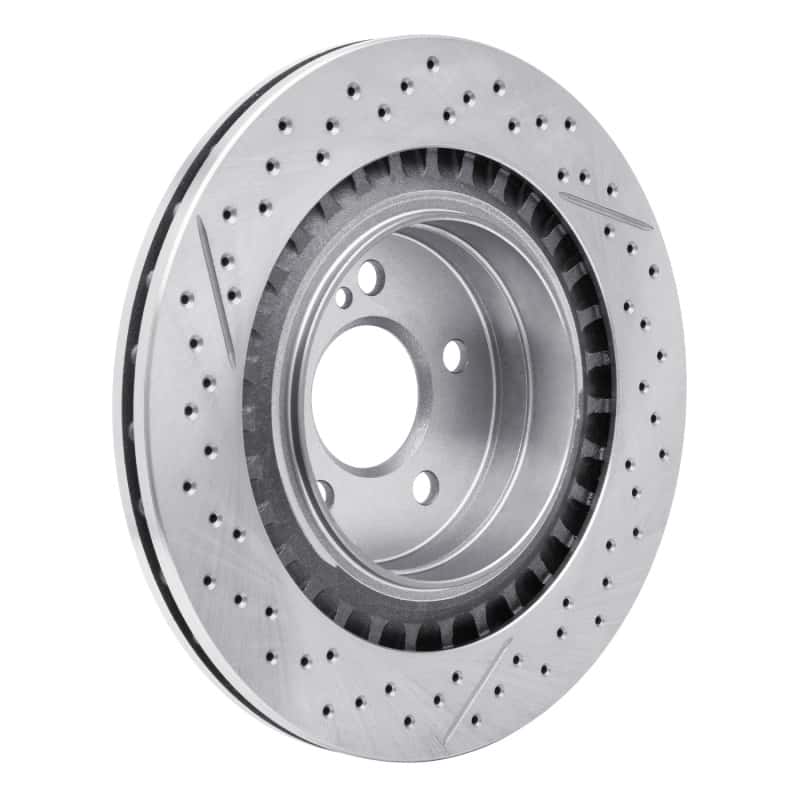 DFC — DFC 08-15 Mercedes-Benz C63 AMG Rear Drilled and Slotted Brake Rotor
DFC Brake Rotor - view 4