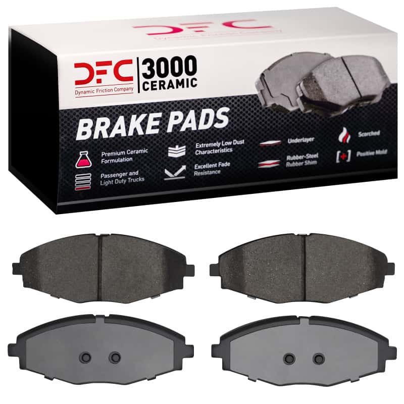 DFC — DFC 11-15 Chevrolet Matiz (Mexico) Front 3000 Ceramic Brake Pads
DFC Brake Pad Set - view 5