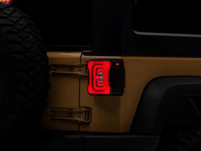Raxiom — Raxiom 07-18 Jeep Wrangler JK Axial Series Carver LED Tail Lights- Blk Housing (Smoked Lens)
Lights - view 6