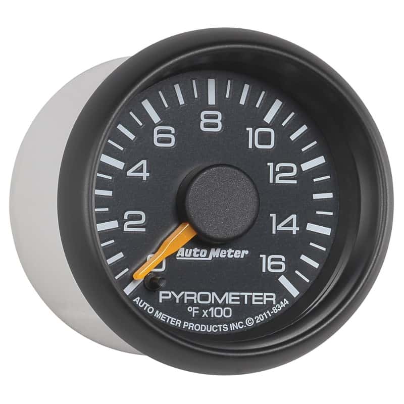 AutoMeter — Autometer Factory Match GM 2-1/16in 1600 Degree Electric Pyrometer (EGT) Gauge
2-1/16" PYRO KIT, 0- - view 10