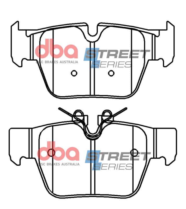 DBA — DBA 2020+ BMW 1-Series/2-Series Street Series Rear Brake Pads
Brake Pad - view 2