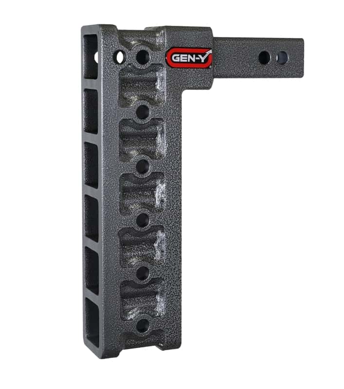 GEN-Y Hitch — Gen-Y Mega Duty 2in Shank 12.5in Drop 2K TW 16K (Hitch Only - Use w/Stabilizer Kit GH-0100)
Drop Hitch - view 3