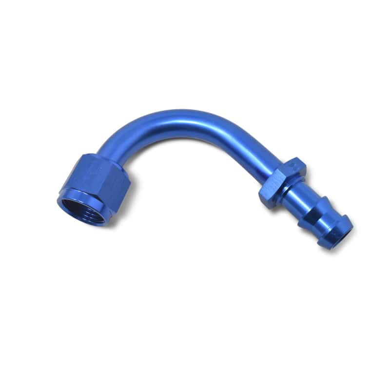 Russell — Russell Performance -6 AN Twist-Lok 120 Degree Hose End (1in Radius)
Hose Fitting - view 4