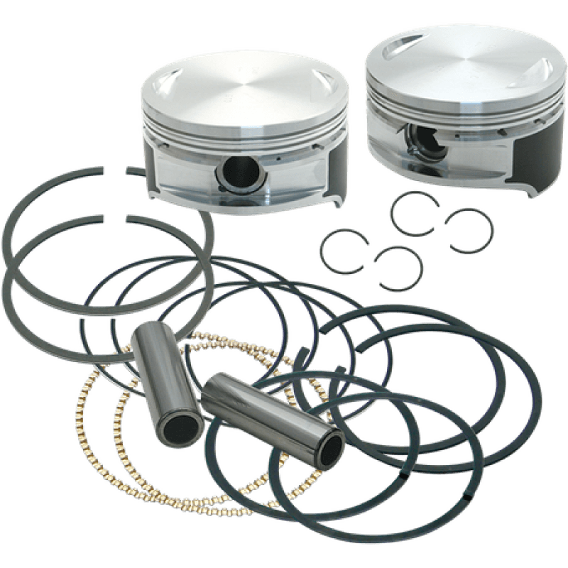 S&S Cycle — S&S Cycle 1999+ BT 3-7/8in Piston Set - Standard - view 2