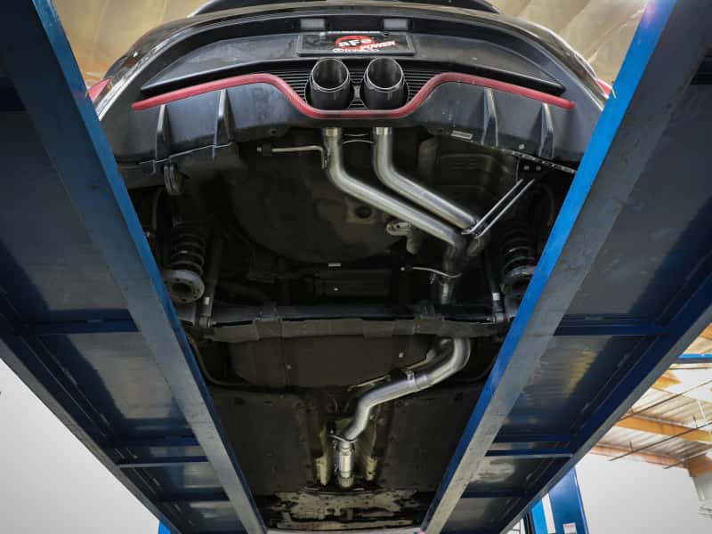 aFe — aFe Takeda 2-1/2in to 3in SS-304 Cat-Back Exhaust w/ Blue Flame Tips 13-17 Hyundai Veloster L4-1.6L
Cat-Back Exhaust - view 8