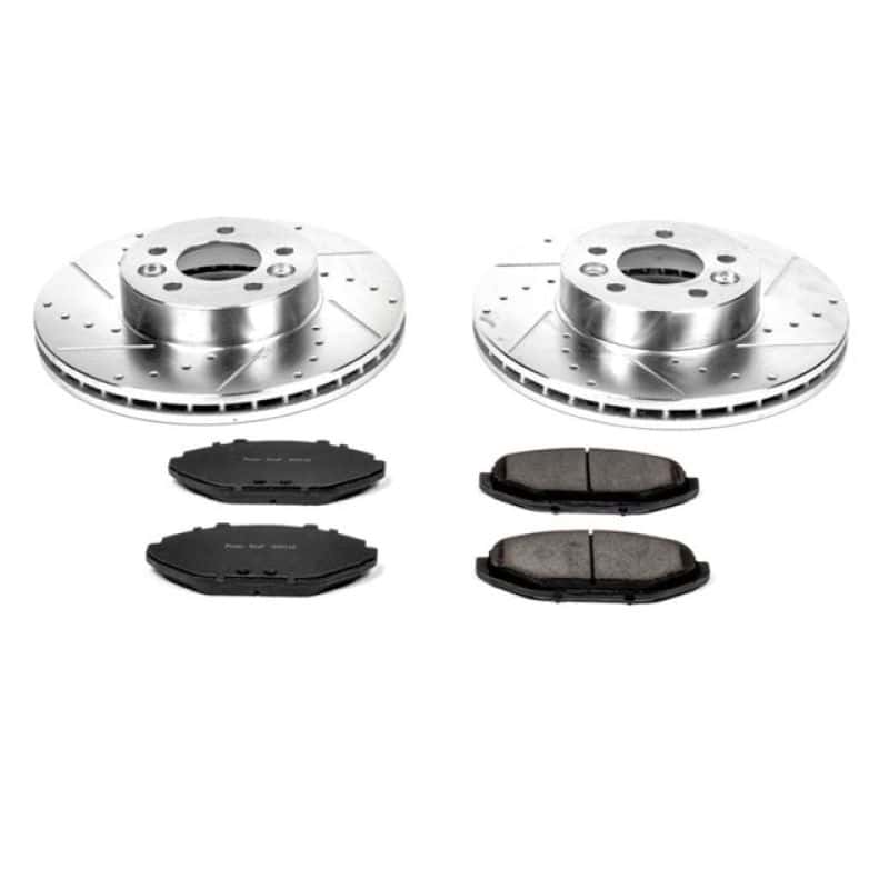 PowerStop — Power Stop 98-02 Ford Crown Victoria Front Z23 Evolution Sport Brake Kit - view 1
