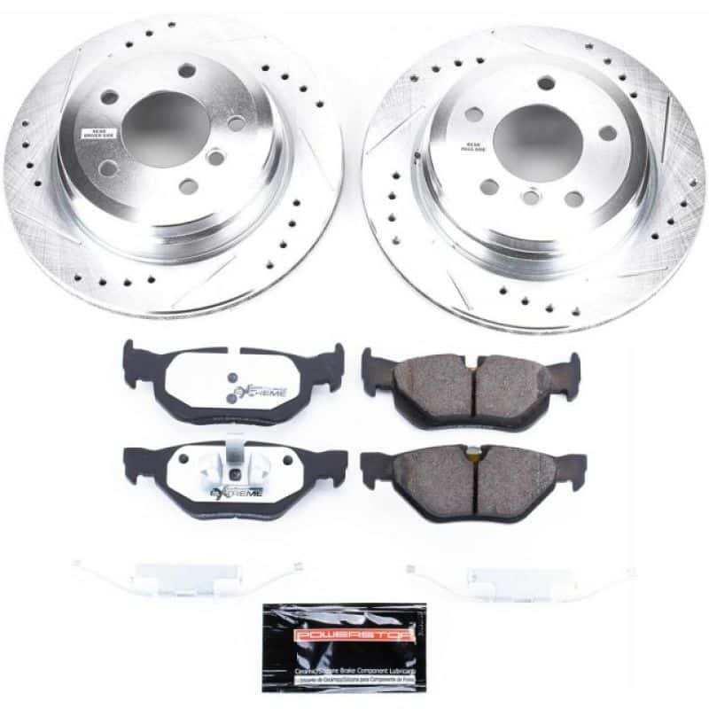 PowerStop — Power Stop 2006 BMW 325xi Rear Z26 Street Warrior Brake Kit - view 1