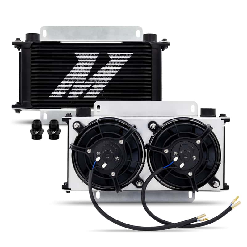 Mishimoto — Mishimoto Universal Oil Cooler Kit - 19 Row Cooler and 2x5in Fans
Oil Cooler - view 1